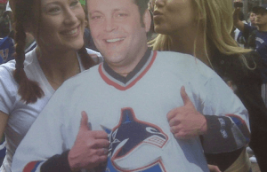 ‘Vince Vaughn’ Helps Canucks Take Game 7 [Pictures]