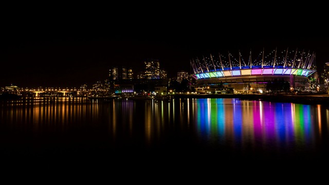 BC Place Will Glow Rainbow Colors For Gay Pride Weekend 2014