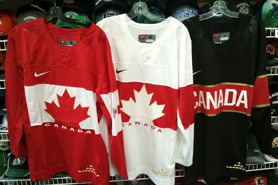Team Canada Olympic Hockey Jerseys