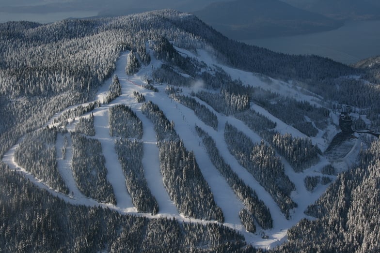 Cypress Mountain Ski area Vancouver