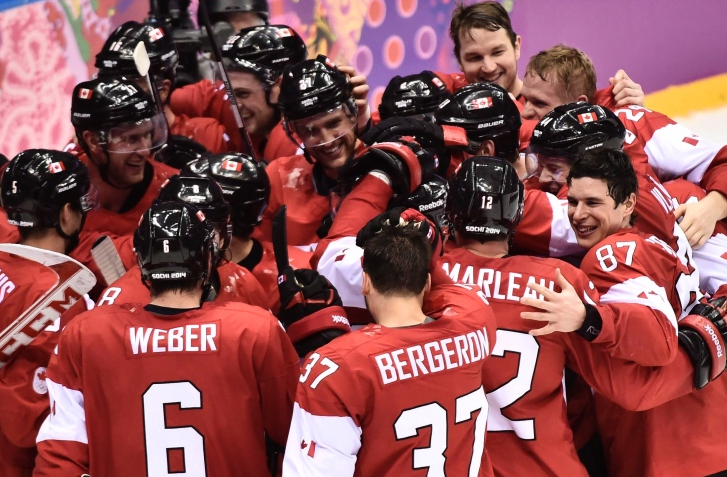 Team Canada Men's Hockey Team Holds Onto Gold In Sochi