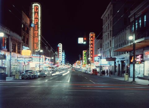 5 Photos Of Granville Street In The 1960's