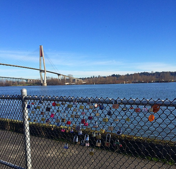 Love Locks New West Pier Park