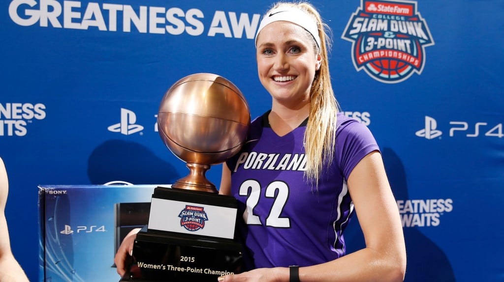 Cassandra Brown Of BC Beats Male Opponent In NCAA 3Pt Championship