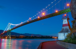 PHOTO: Lions Gate Lights