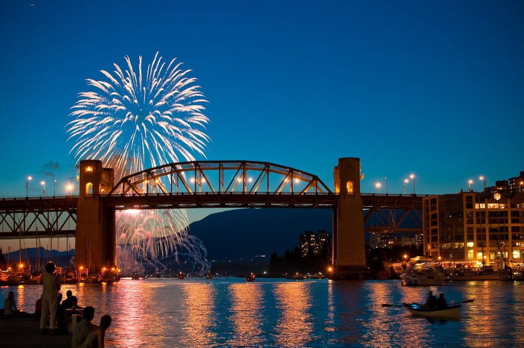 10 Best Spots To Watch Vancouver Celebration Of Lights Fireworks