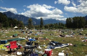 This Is What Pemberton Looked Like After The Music Festival