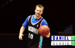 Sedin Twins Wear Vancouver Grizzlies Jerseys & Play Basketball (Video)
