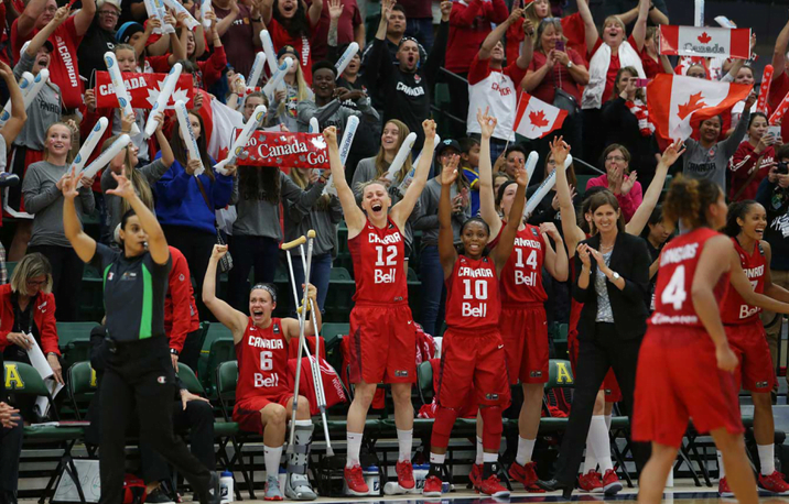 Team Canada Women's Basketball Team Wins FIBA Americas