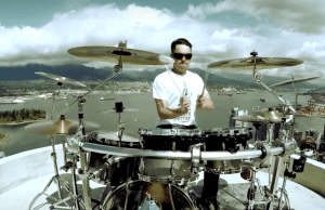Someone Decided To Play The Drums On Top Of The Trump Tower (Video)