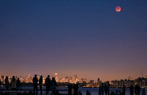 10 Epic Photos Of The Supermoon Lunar Eclipse Over Vancouver