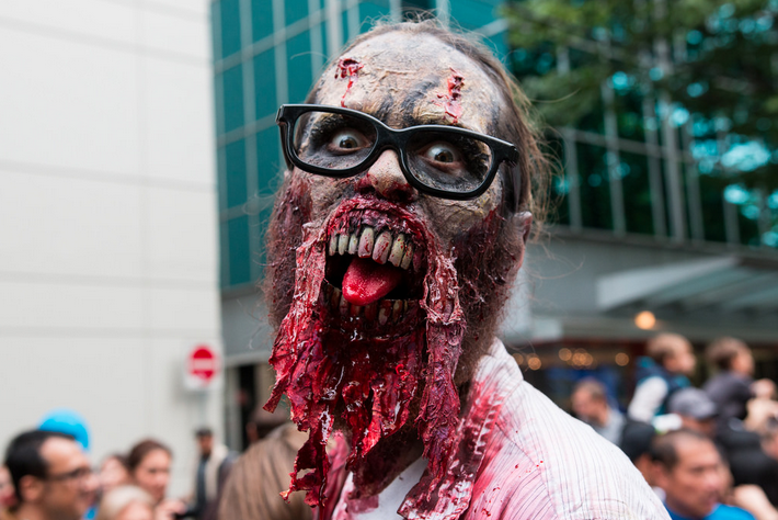 10 Freaky Photos From The Vancouver Zombie Walk 2015