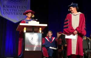 Christine Sinclair Receives Honorary Degree From Kwantlen