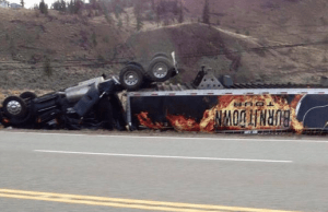 Jason Aldean’s Tour Truck Found Flipped Over In BC