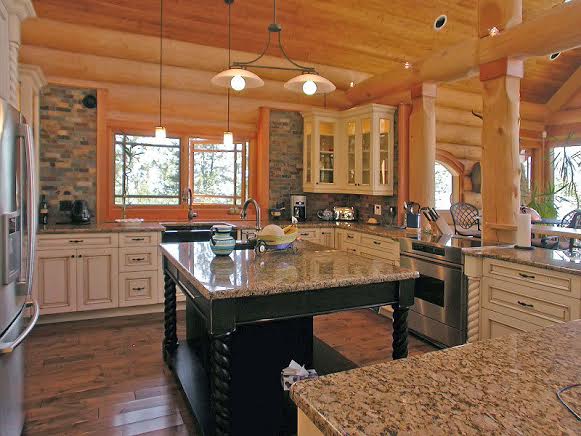 $4M Okanagan Lake Log Home