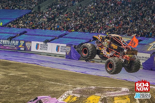 Thousands of adults and kids were gathered to witness their favorite Monster Trucks get into dirt-flying actions, did they see that? ... Oh yeah! This year’s monster jam was action-packed with heart-pumping exhaust sounds, raw power and some crazy stunts.