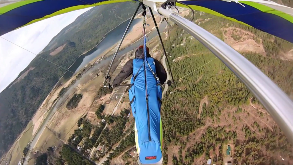 Hang Gliding Around British Columbia (Video)