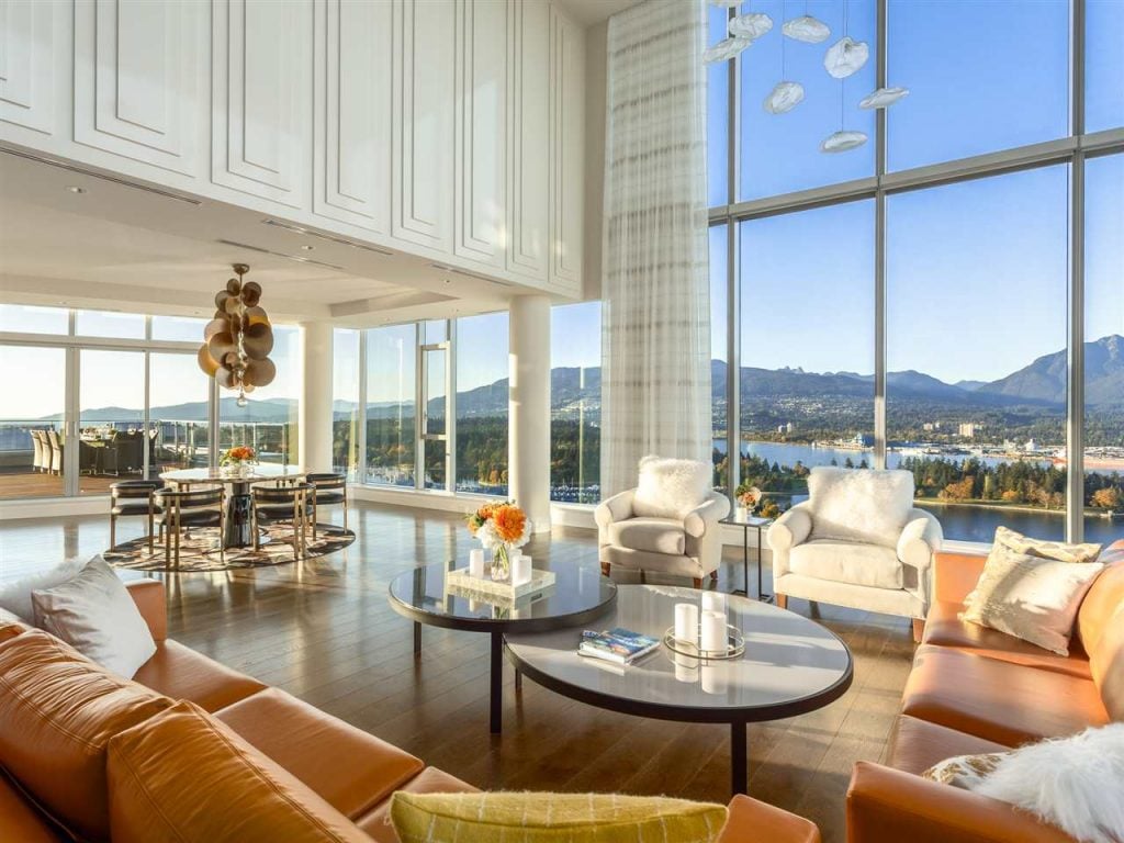 Canada’s Most Expensive Penthouse For Sale in Vancouver At $59-Million