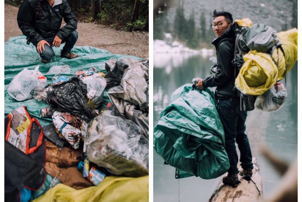 trash joffre lake