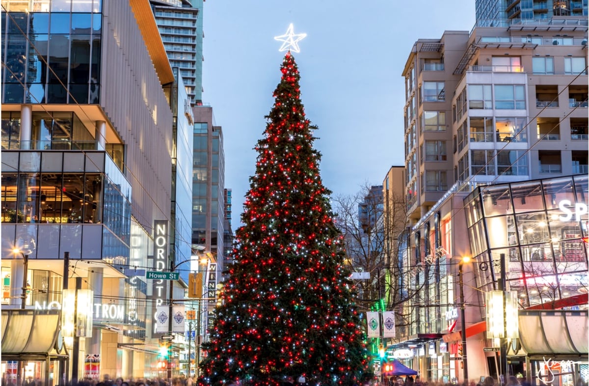 Vancouver Christmas Tree Lighting 2017