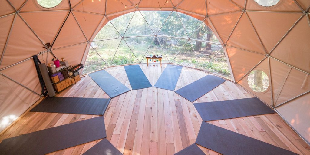yoga dome / Accommodations in BC