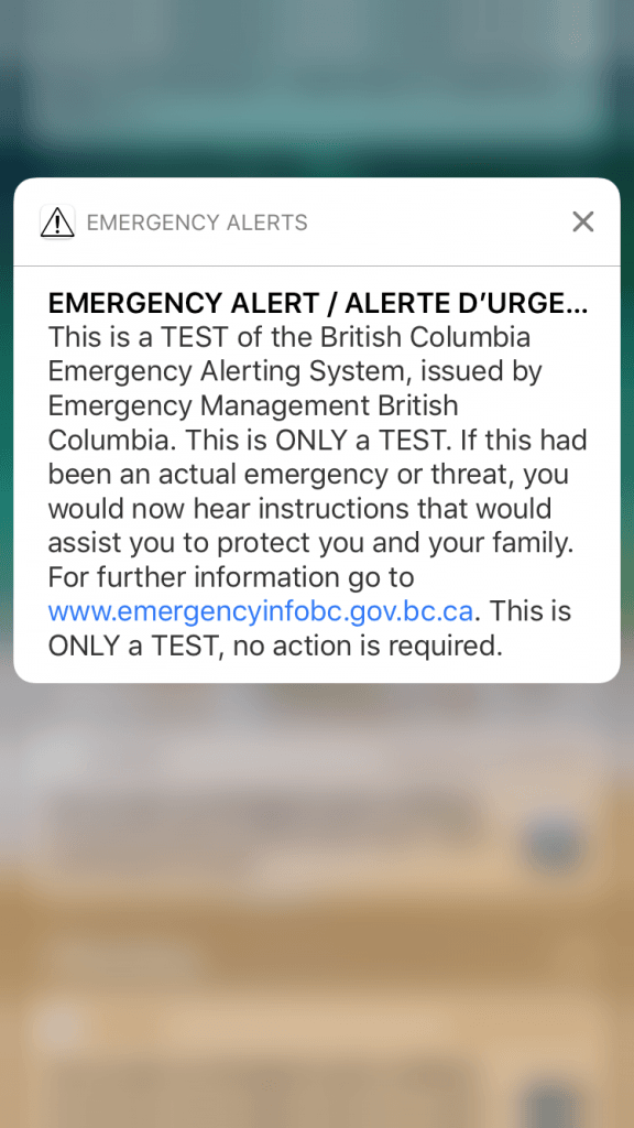 emergency alert system