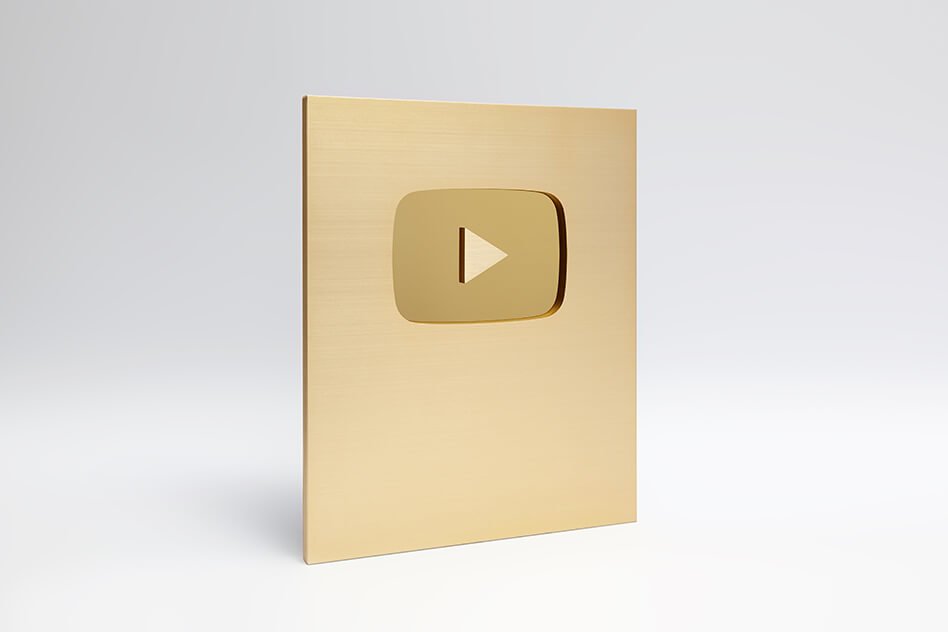 Photo/ YouTube – Gold Creator Award