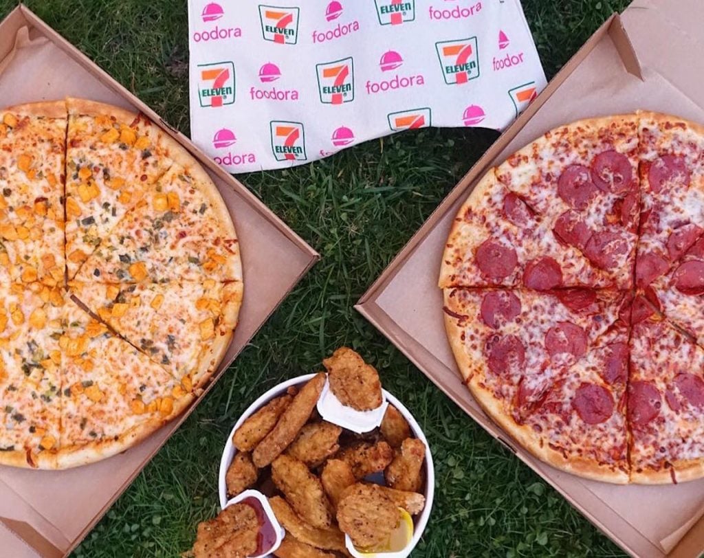 7-eleven foodora