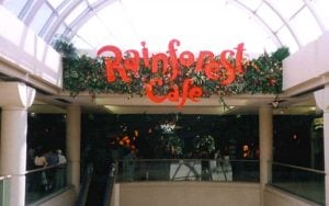 rainforest cafe metrotown mall burnaby