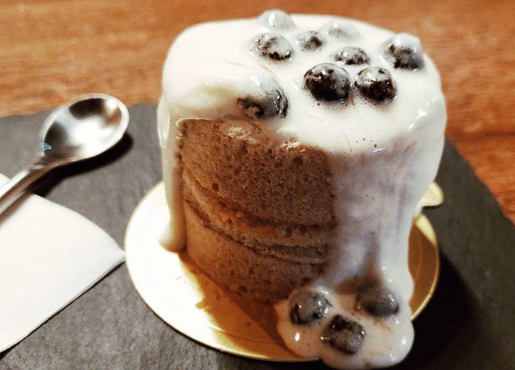 bubble tea lava cake