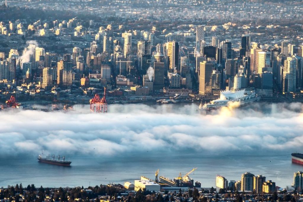 Metro Vancouver fog / Fog in Vancouver