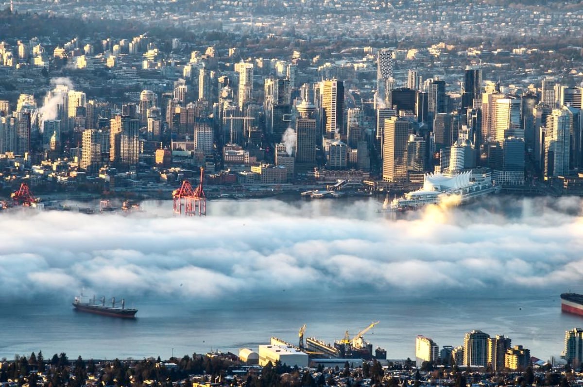 Metro Vancouver fog / Fog in Vancouver