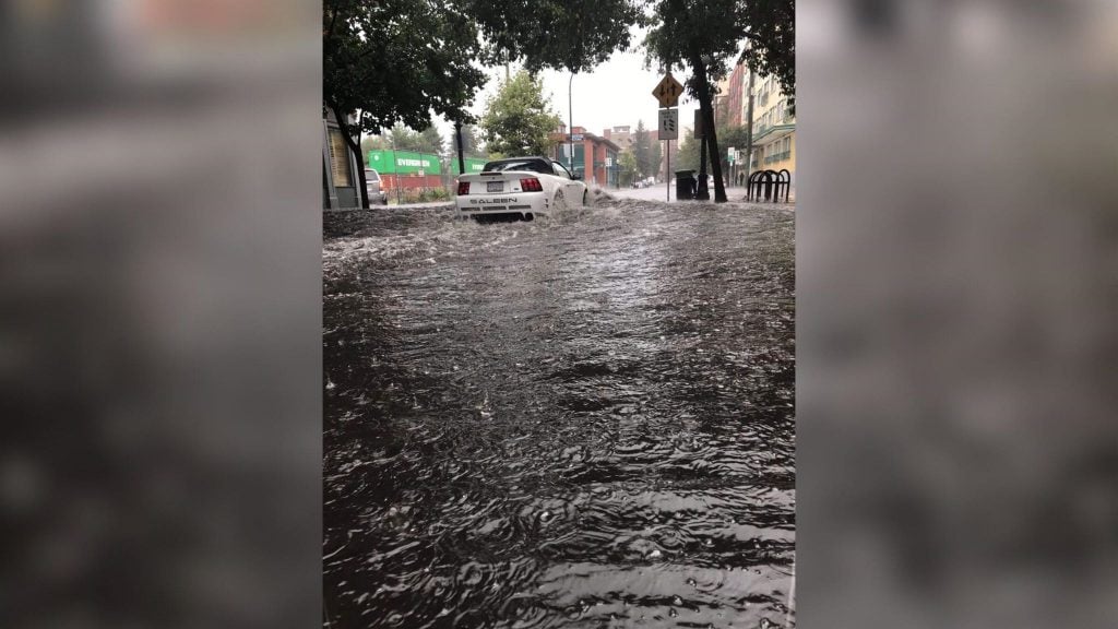 Flash Flooding In Vancouver