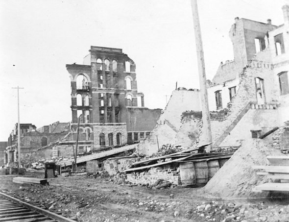 Great Fire Vancouver