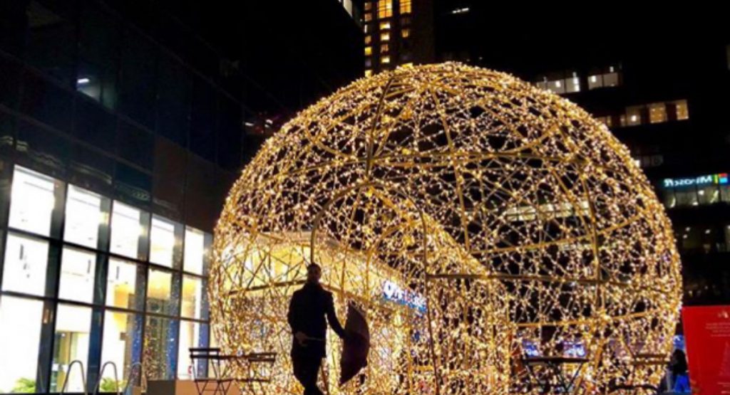 Giant ornament