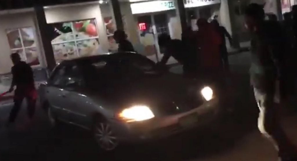 Surrey Mob Violence Attack Video
