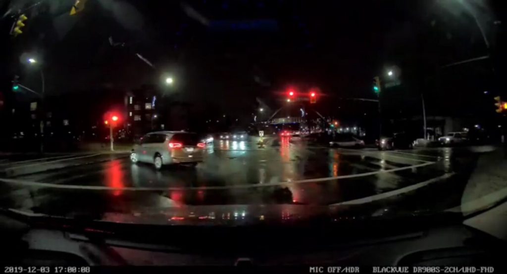Burnaby News Driver Intersection Red Light Left Turn