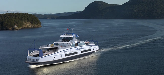 BC Ferries gets electric-hybrid ferries