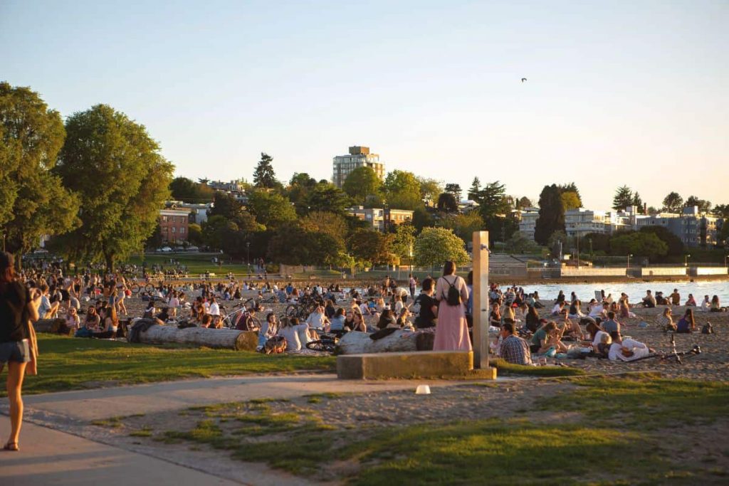 vancouver parks legally drink