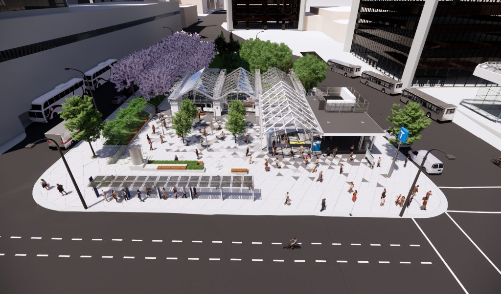 burrard skytrain station upgrade