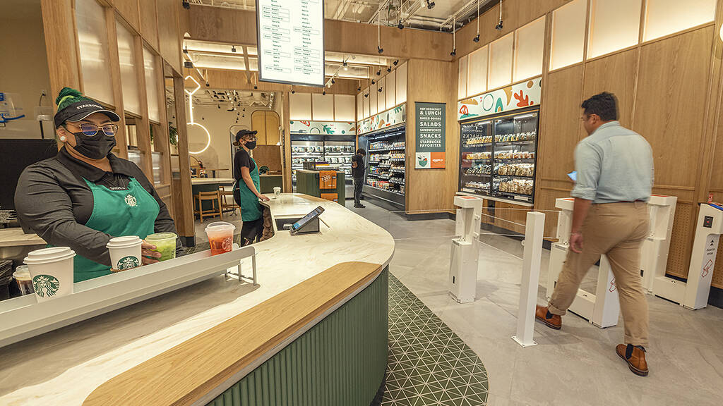 cashierless starbucks
