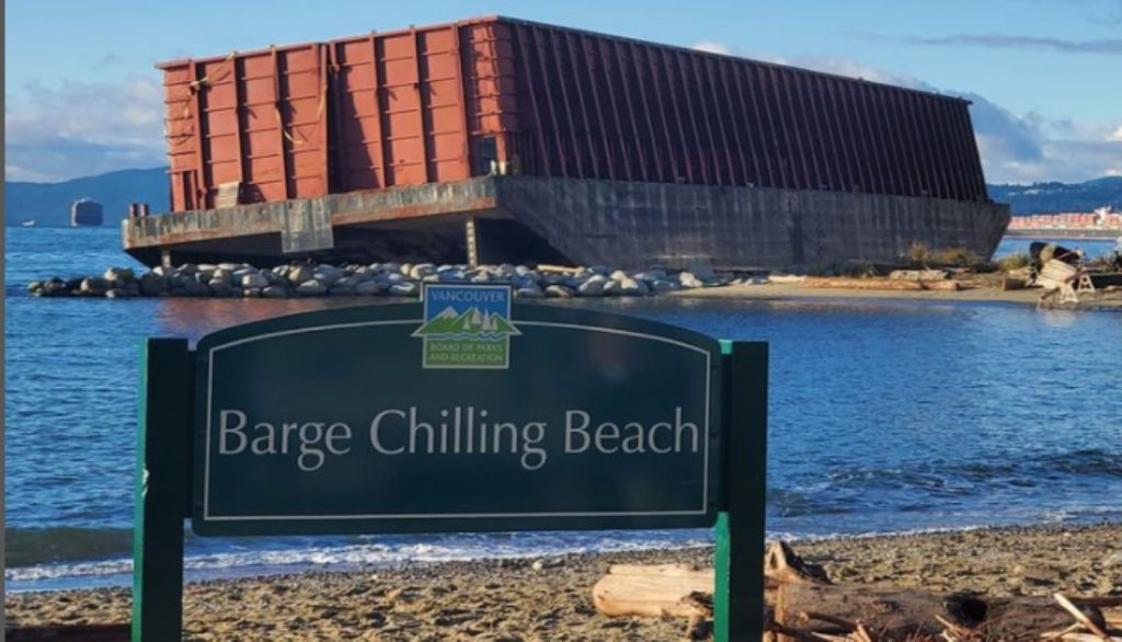 english bay barge