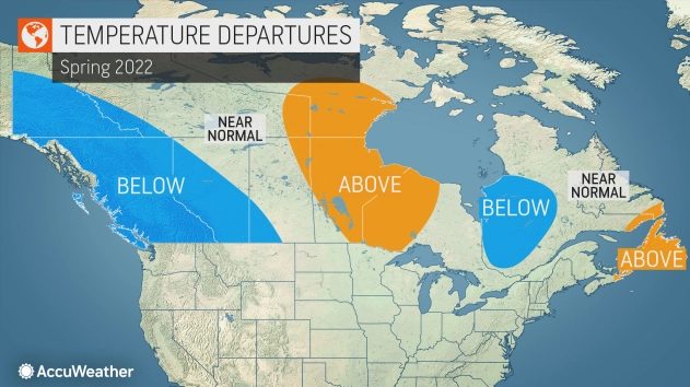 B.C. spring weather