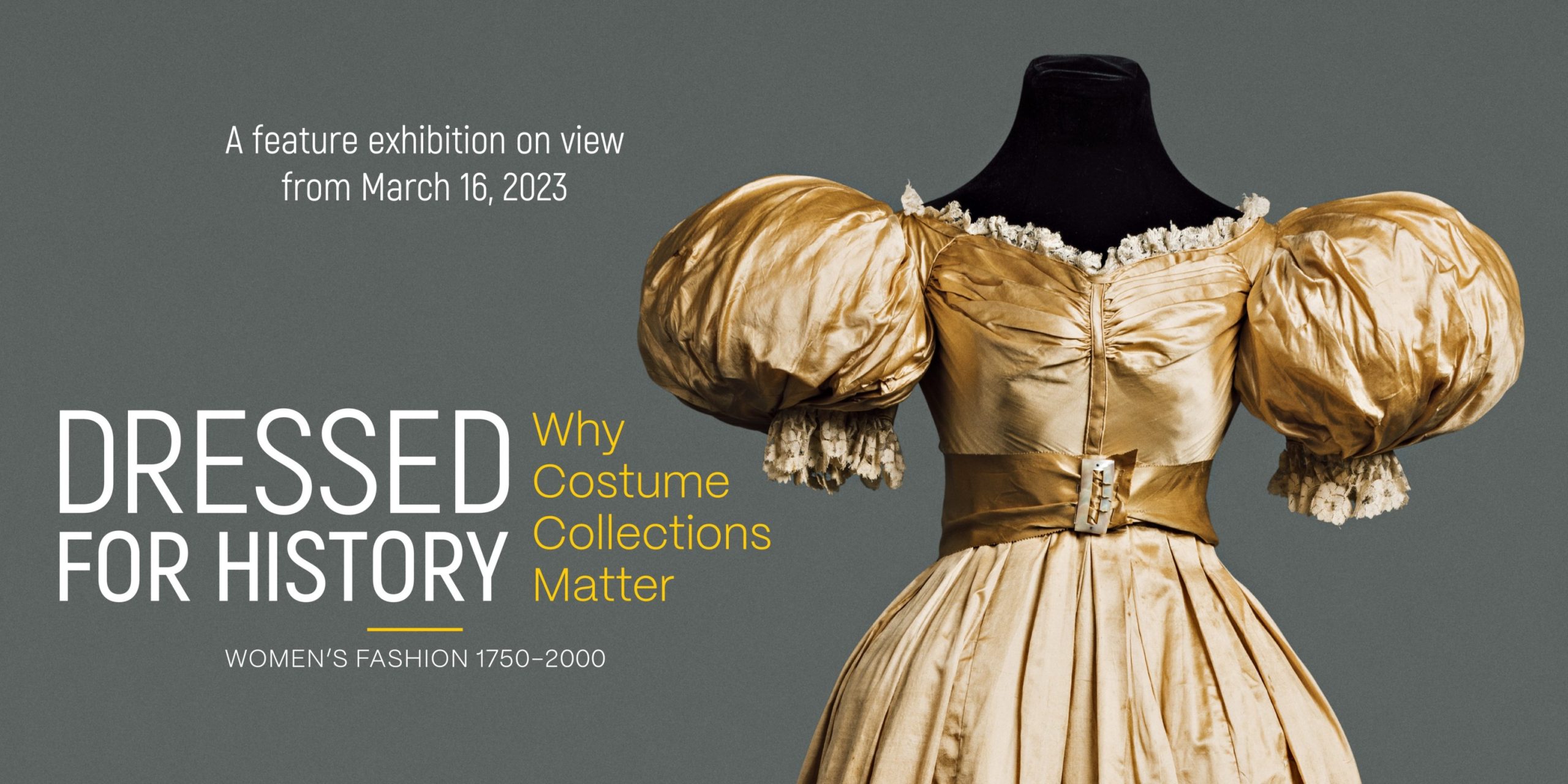 Dressed for History: Why Costume Collections Matter