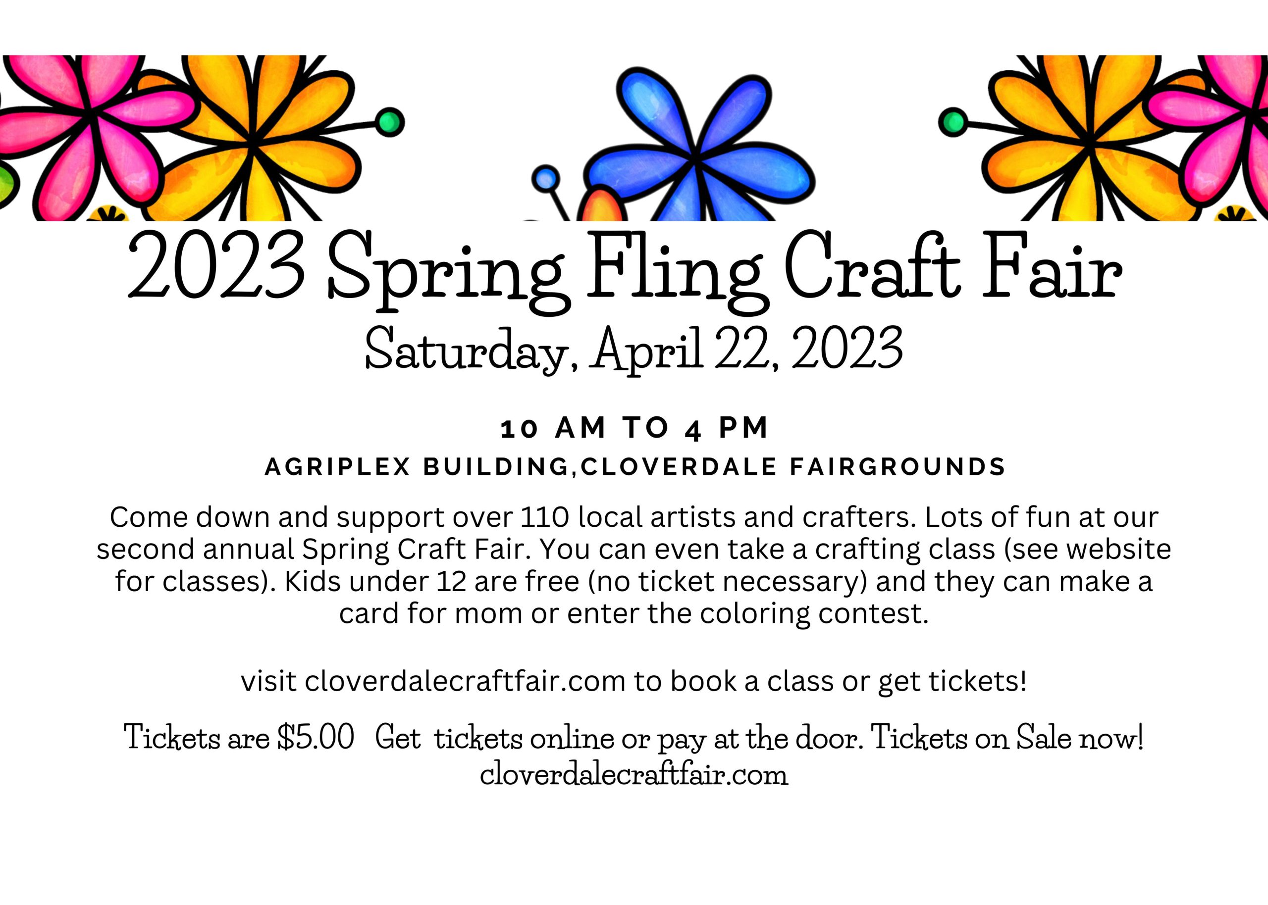 2nd Annual Spring Fling Craft Fair Cloverdale