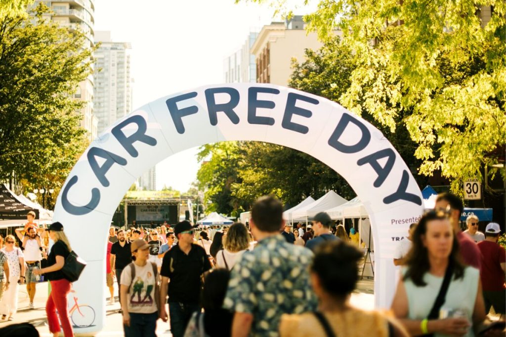 car free day new west