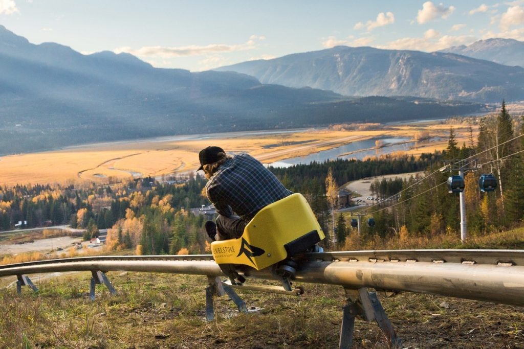 BC mountain coaster