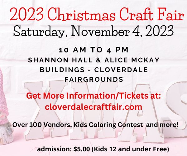Cloverdale Christmas Craft Fair