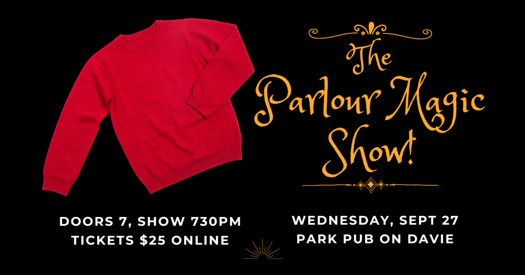 The Parlour Magic Show!