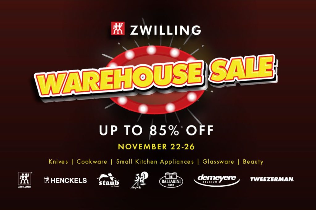 zwilling warehouse sale vancouver